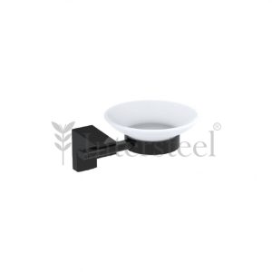 Intersteel Siyah Katı Sabunluk