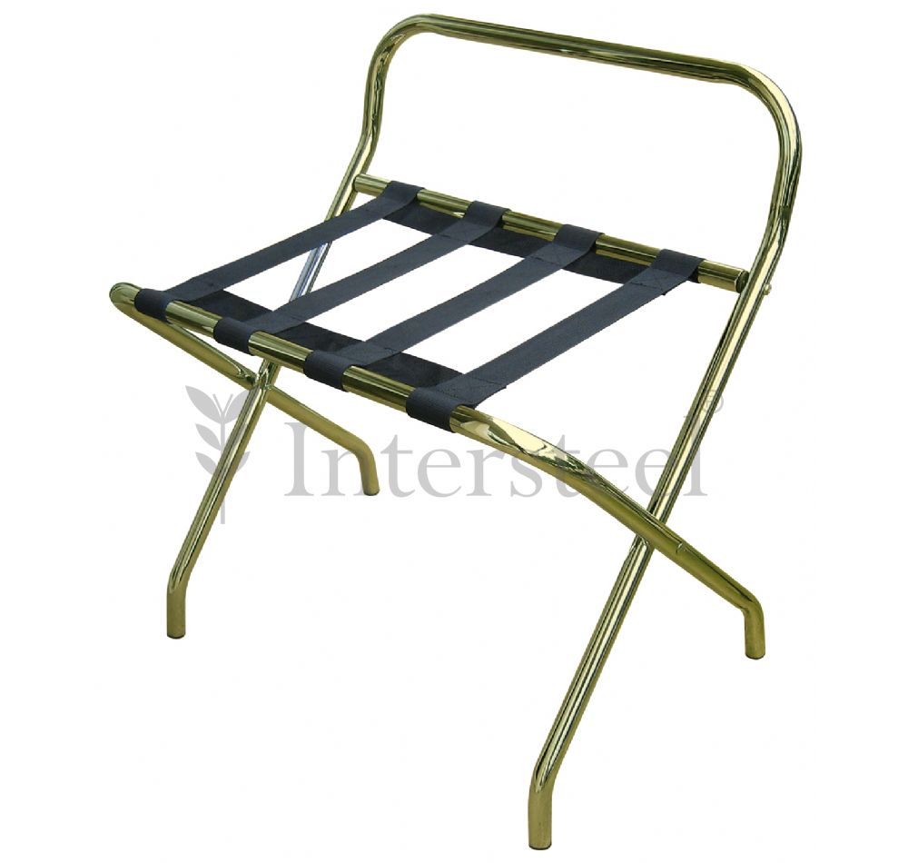Arkalıklı Metal Valizlik Gold