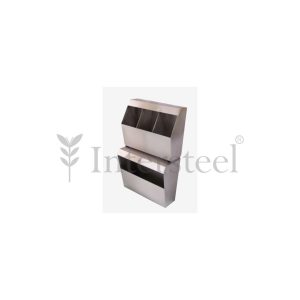Paslanmaz Çelik Galoş Bone Maske Dolabı