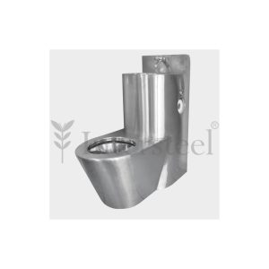 Paslanmaz Lavabo Klozet Kombinasyonu